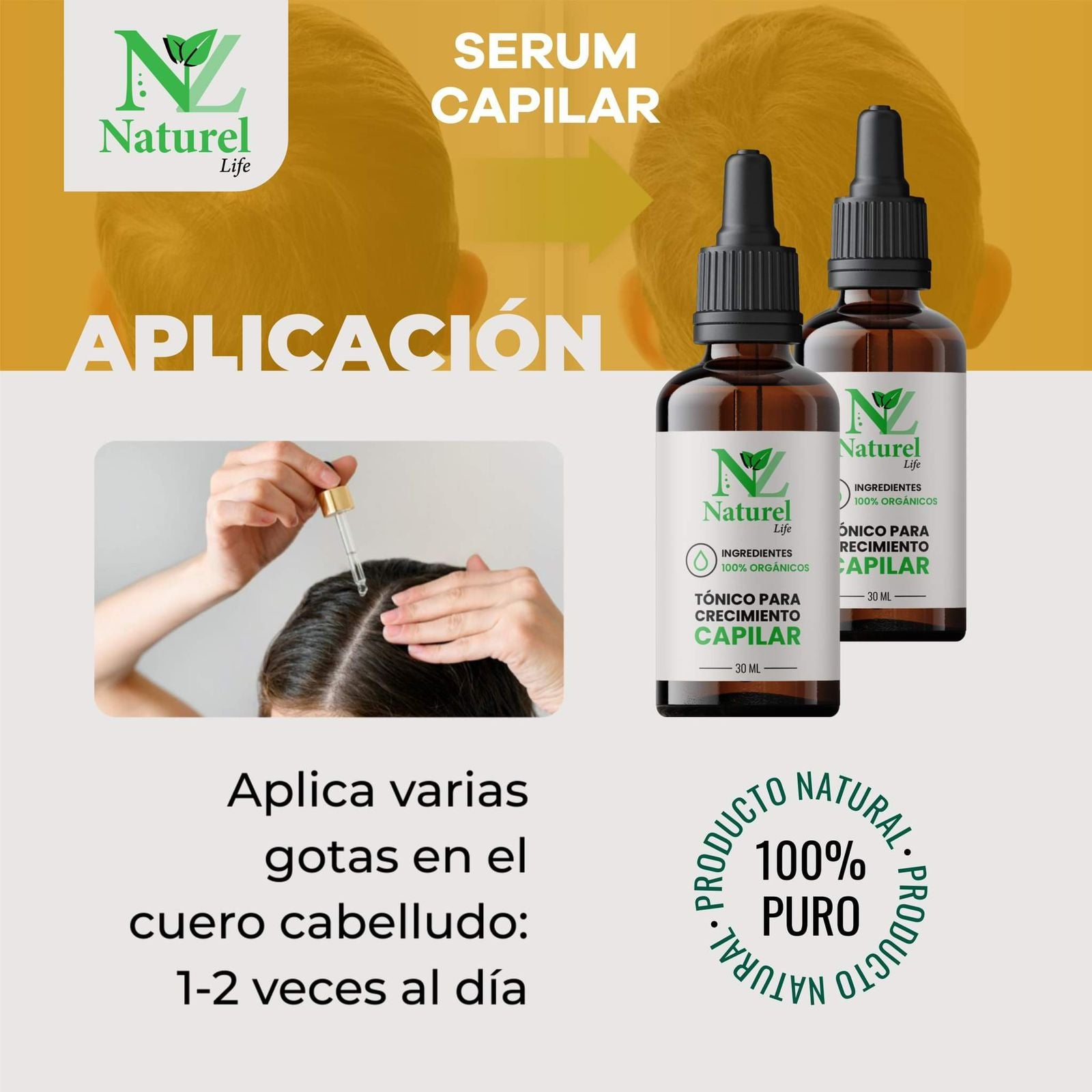 SOLUCION CAPILAR ANTI-CAIDA DE CABELLO