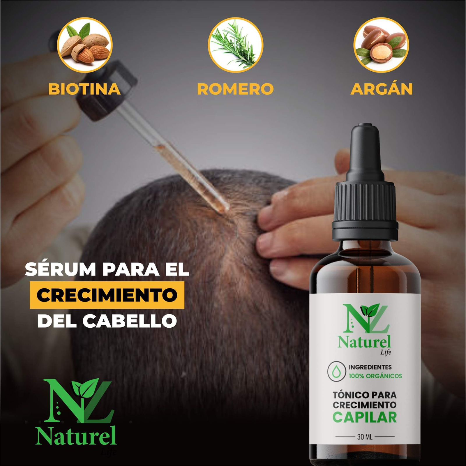 SOLUCION CAPILAR ANTI-CAIDA DE CABELLO