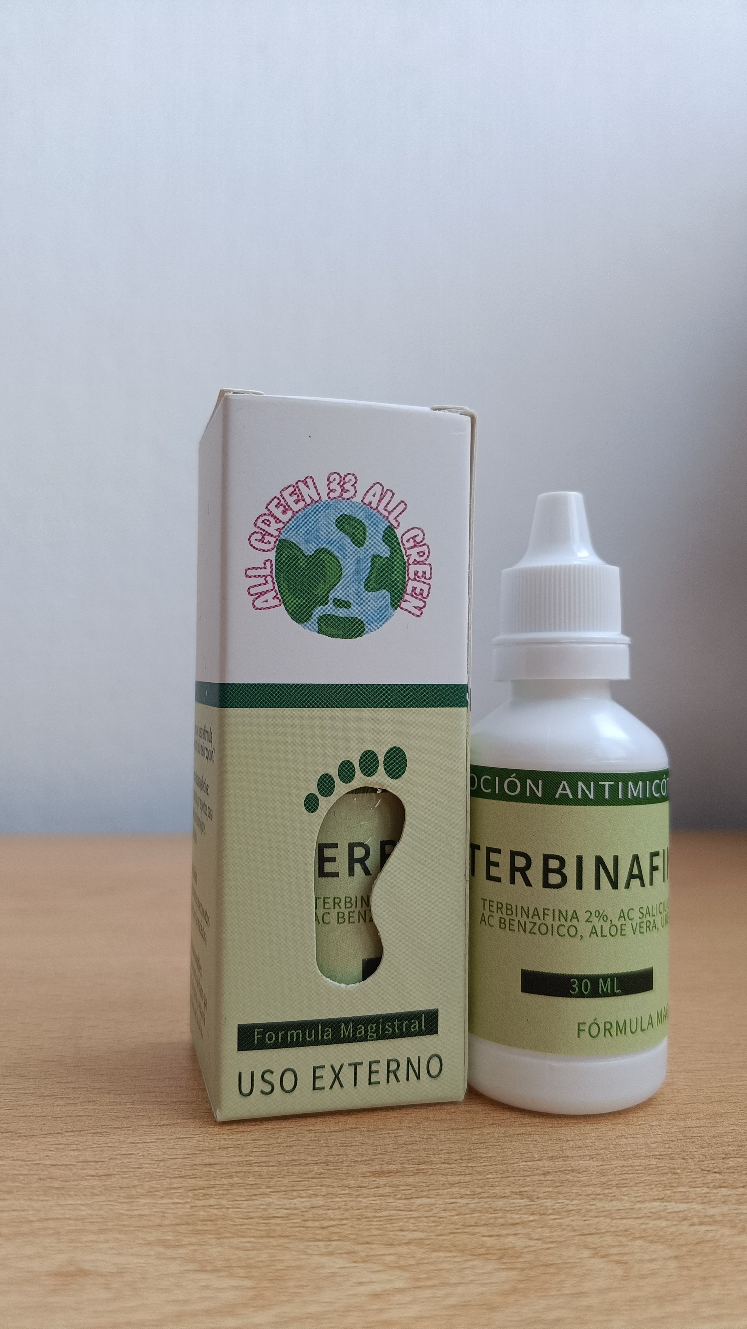 ADIOS HONGOS!! TERBINAFINA!!